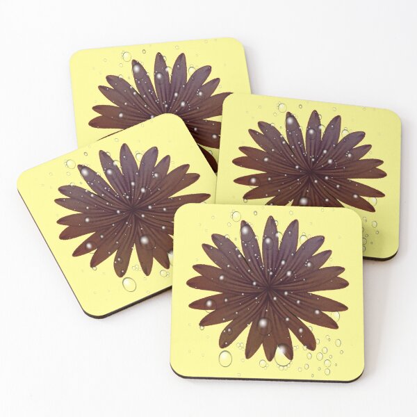 Item preview, Brown Flower Design designed and sold by Zareen Sayyed.