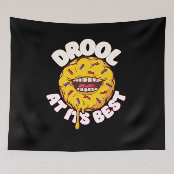 Item preview, Drool at its best, the laughter of a donut designed and sold by FalkDania.