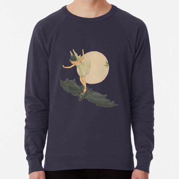 fairy by the moon Lightweight Sweatshirt
