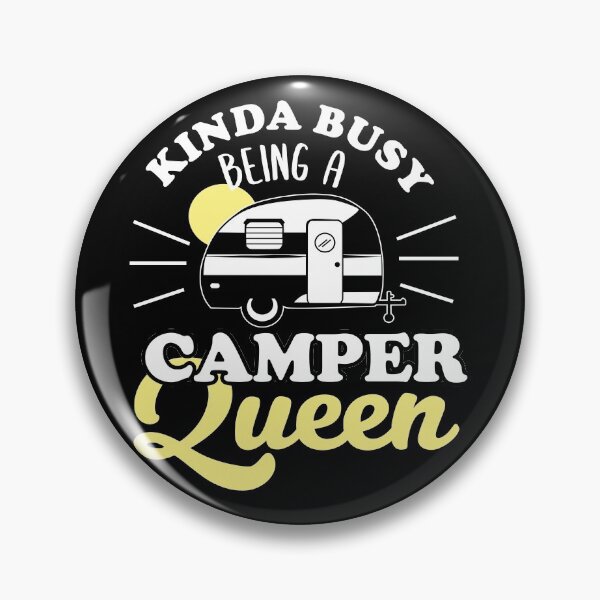 Item preview, Kinda busy being a camper queen designed and sold by MYNAMEISSSOZI.