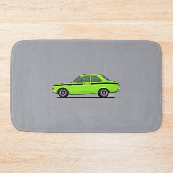 Item preview, Ford Escort mk1 Mexico in LIME GREEN designed and sold by RJWautographics.