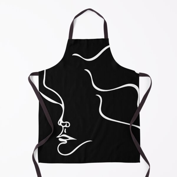 Item preview, One Line Woman Face Black and WHite designed and sold by Quoppidou.