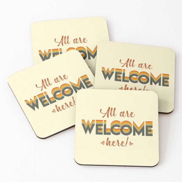 Item preview, All are welcome here, harvest colors designed and sold by DianaHumble.