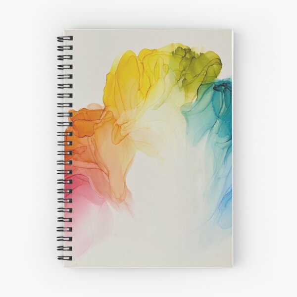 Item preview, Color Explosion 10 - Alcohol Ink Art - Rainbow  designed and sold by ApArtPaintings.