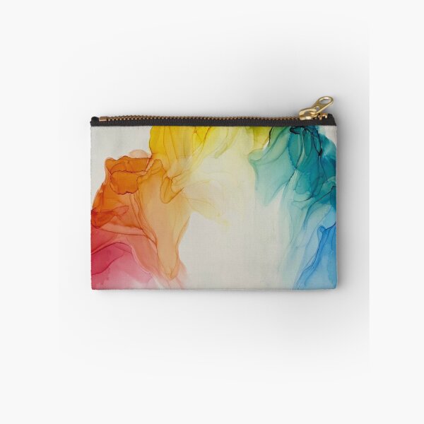 Item preview, Color Explosion 10 - Alcohol Ink Art - Rainbow  designed and sold by ApArtPaintings.
