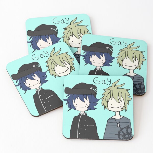 Item preview, Shuichi saihara rantaro amami ship danganronpa amasai  designed and sold by Soda-bunny.