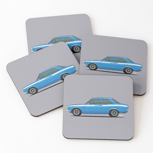 Item preview, Ford Escort mk1 Mexico in BLUE designed and sold by RJWautographics.