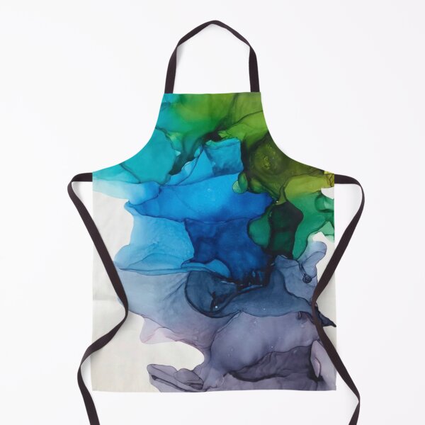 Item preview, Color Explosion 11 - Alcohol Ink Art - Deep Sea designed and sold by ApArtPaintings.