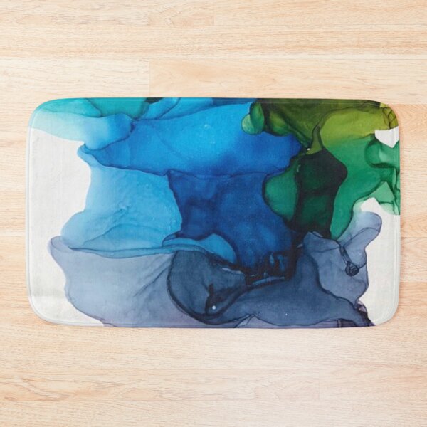 Item preview, Color Explosion 11 - Alcohol Ink Art - Deep Sea  designed and sold by ApArtPaintings.