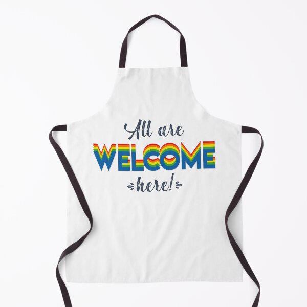 Item preview, All are welcome here, pride colors designed and sold by DianaHumble.