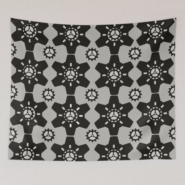 Item preview, pattern of mechanical parts-gears designed and sold by Magicbrush13.