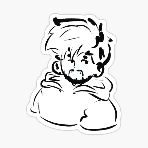 Item preview, Cartoon Guy Sketch designed and sold by Scarletdove.