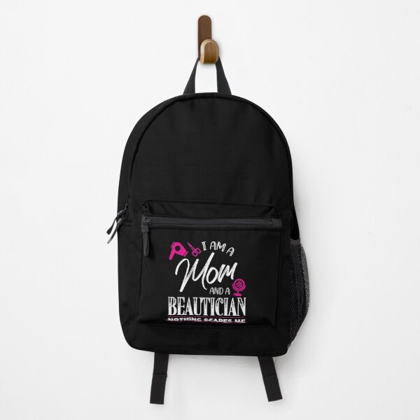 Item preview, I Am A Mom And A Beautician Nothing Scares Me designed and sold by Dressed For Duty.
