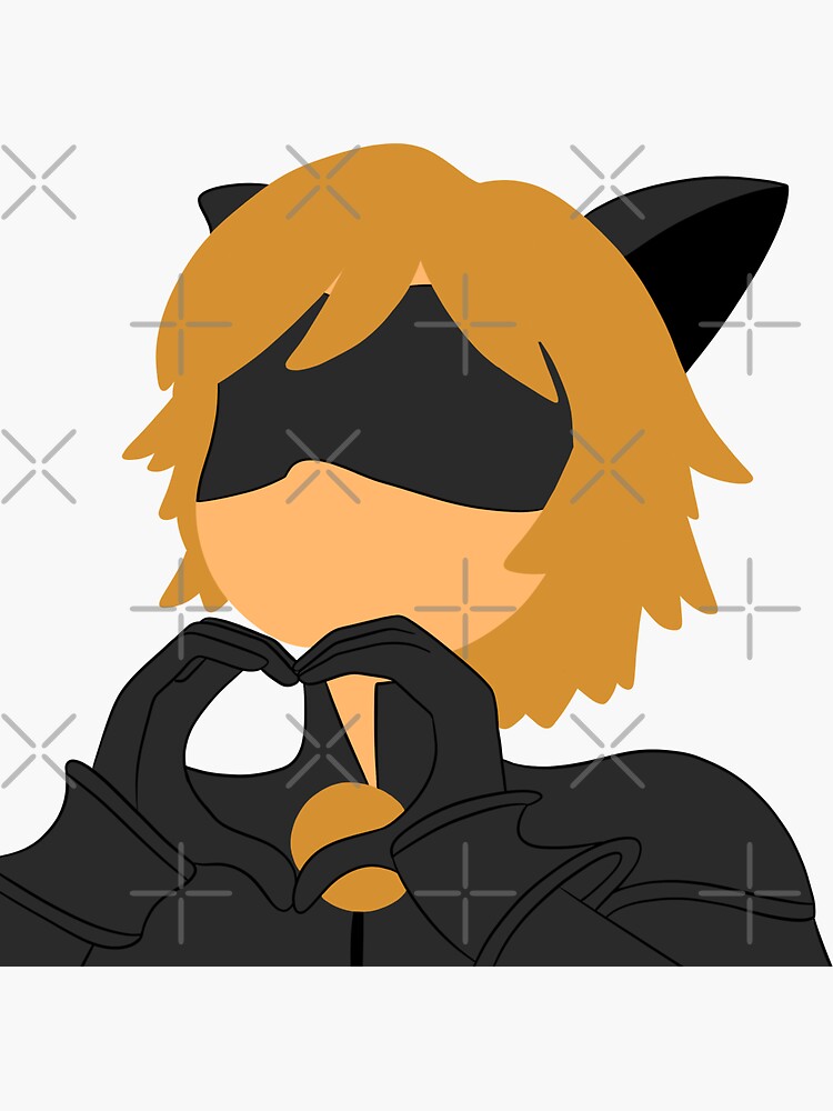 Cat Noir Stickers Redbubble