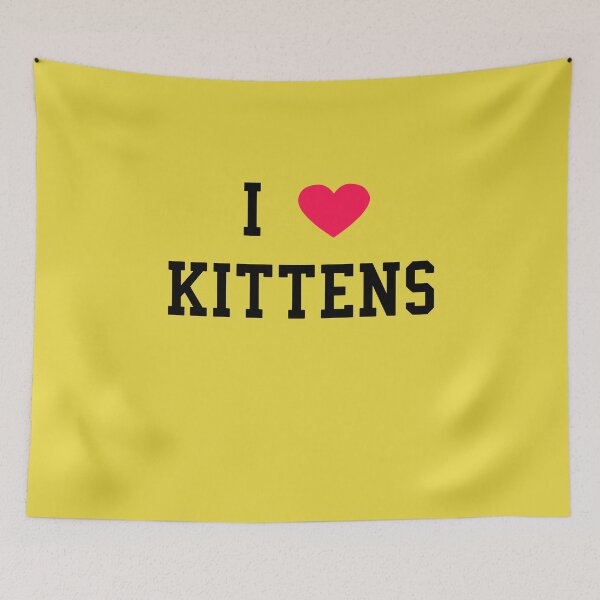 Item preview, I Heart Kittens designed and sold by girlsgetgadgets.