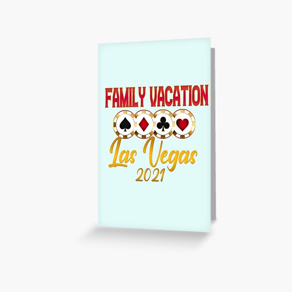 Las Vegas Girls Trip Vacation Matching 2021 | Greeting Card