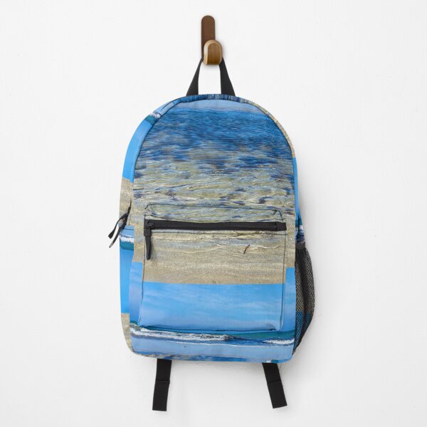 Item preview, Clear Crystal Aqua Blue Ocean Waves Sailing Boats designed and sold by HappyTees Lab.