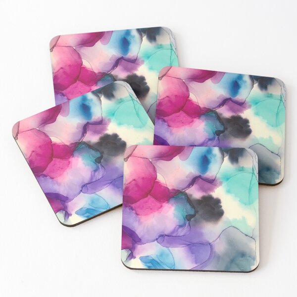 Item preview, Color Explosion 12 - Alcohol Ink Art  designed and sold by ApArtPaintings.