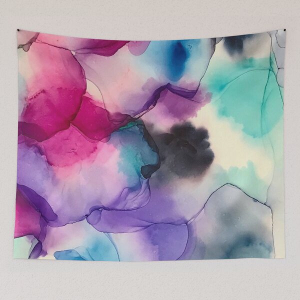 Item preview, Color Explosion 12 - Alcohol Ink Art  designed and sold by ApArtPaintings.