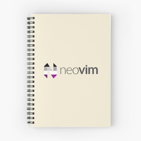 Item preview, Asexual Pride Neovim Logo designed and sold by QuietMisdreavus's pride logos and silly stuff.