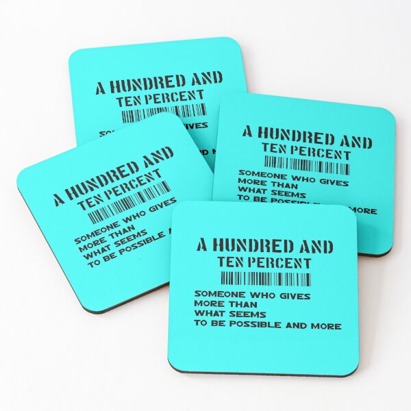 Item preview, A Hundred and Ten Percent Motivation Gift  designed and sold by Amirebdesign.
