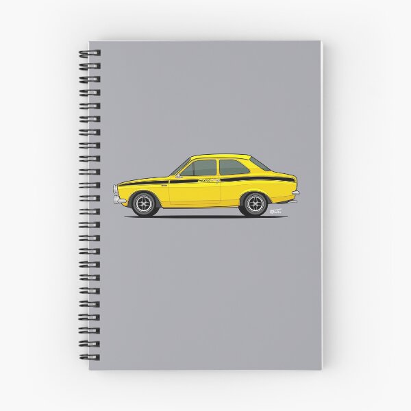 Item preview, Ford Escort mk1 Mexico in YELLOW designed and sold by RJWautographics.