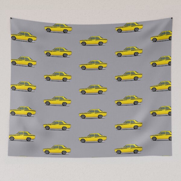 Item preview, Ford Escort mk1 Mexico in YELLOW designed and sold by RJWautographics.