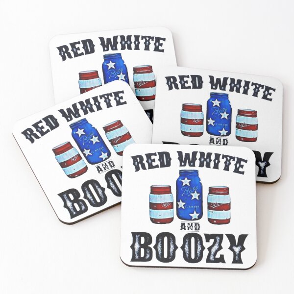 Item preview, Red White And Boozy sublimation designed and sold by chanat3659.