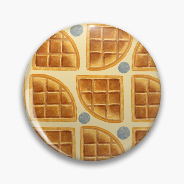 Item preview, Waffles and Blueberries in Retro Risograph Style designed and sold by vinpauld.