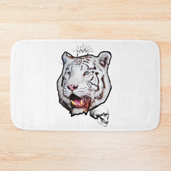 Item preview, White Tiger and Skull designed and sold by primawm.