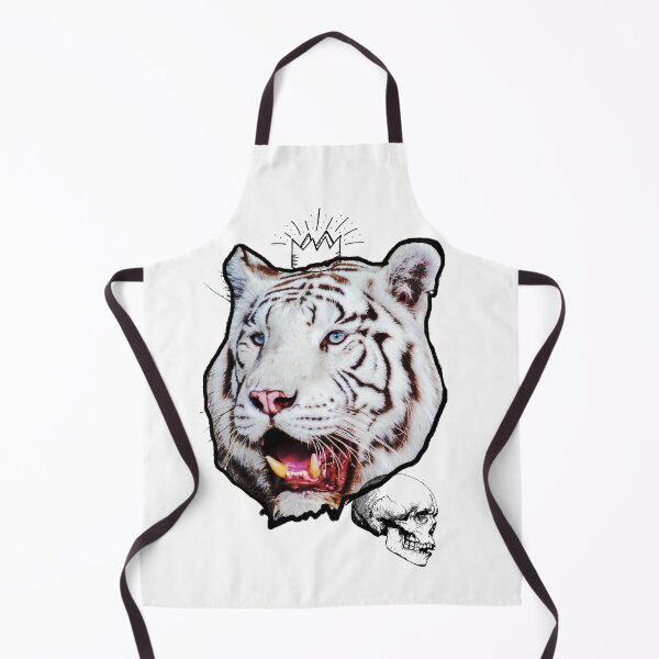 Item preview, White Tiger and Skull designed and sold by primawm.