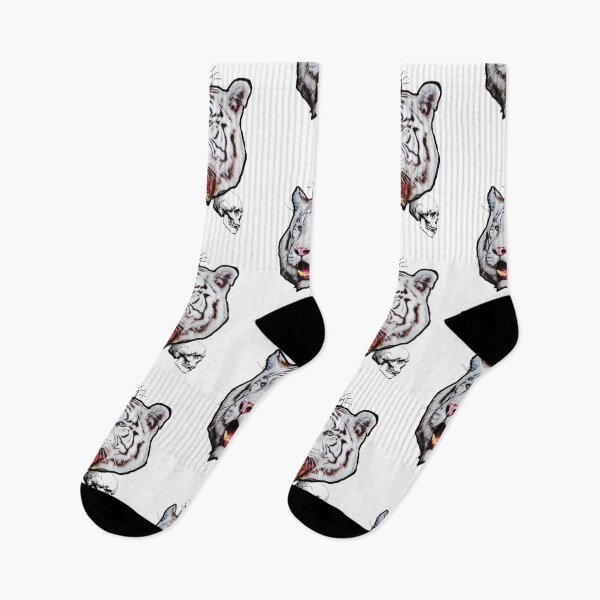 Item preview, White Tiger and Skull designed and sold by primawm.