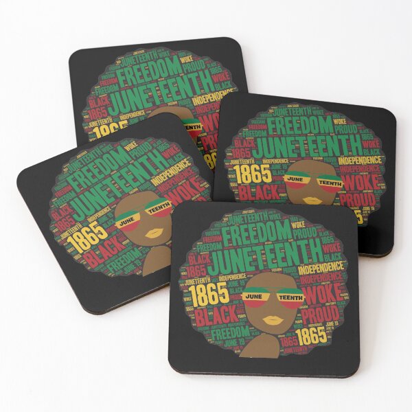 Item preview, Juneteenth Words in Afro Aviators designed and sold by blackartmatters.