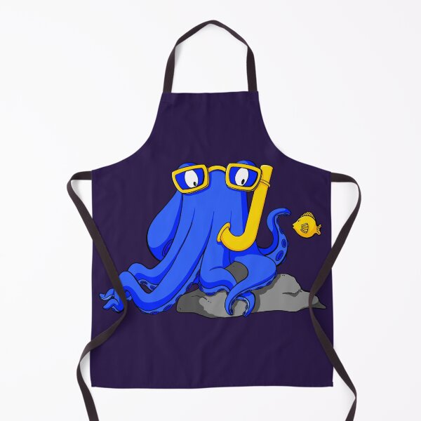 Item preview, Snorkeling Octopus designed and sold by Alisha Ober Designs.