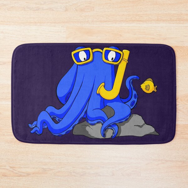 Item preview, Snorkeling Octopus designed and sold by Alisha Ober Designs.