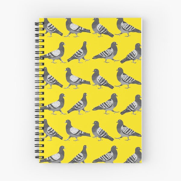 Item preview, Pigeon Walk Yellow designed and sold by Doodle-Pip.