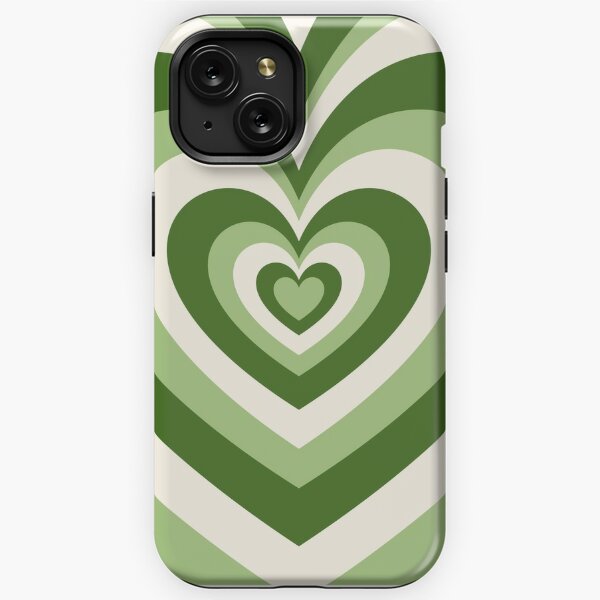 matcha love heart wildflower cases inspired pattern version