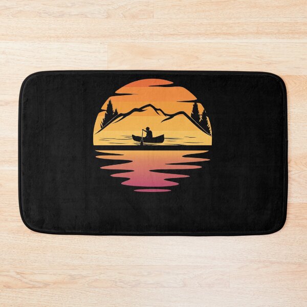 Item preview, Sunset Canoeing Canoe Lover Canoe Fan Canoe Trip Paddling designed and sold by Nessshirts.