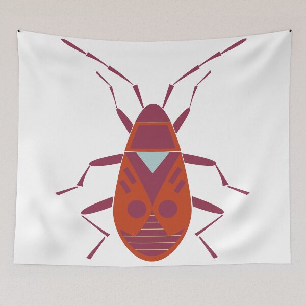 Item preview, Firebug with big horns illustration designed and sold by shushunya13.