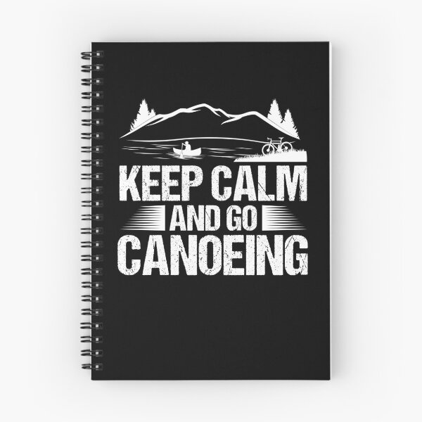 Item preview, Keep Calm And Go Canoeing Paddling Boating Canoe Lover designed and sold by Nessshirts.