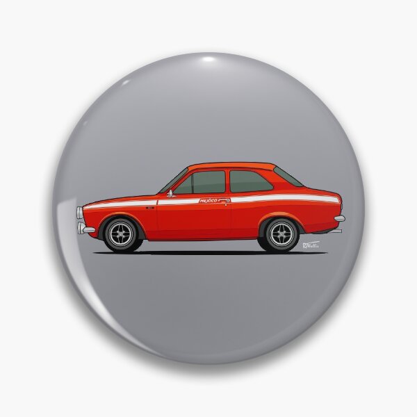 Item preview, Ford Escort Mk1 Mexico RED designed and sold by RJWautographics.