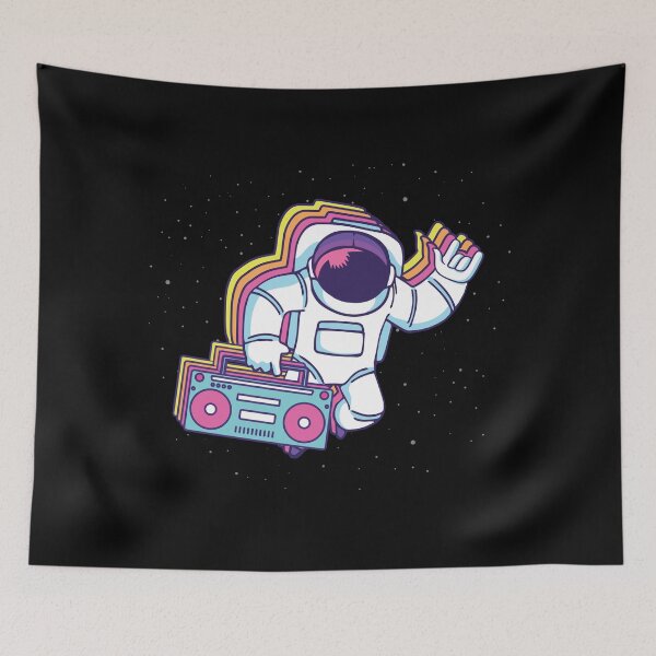 Item preview, Astronaut Boombox | Radio Space Music designed and sold by artado.