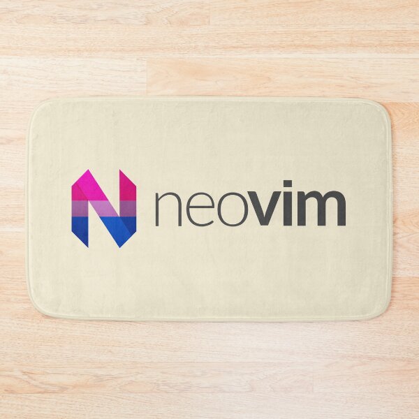 Item preview, Bisexual Pride Neovim Logo designed and sold by QuietMisdreavus's pride logos and silly stuff.