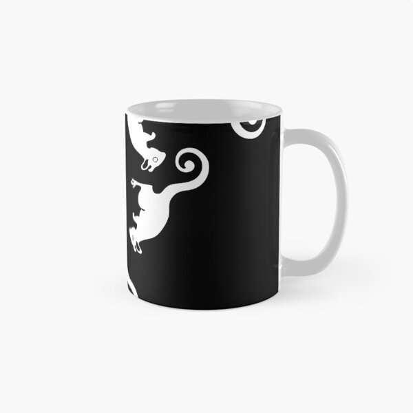 Item preview, Bettong, Australian marsupial - white pattern designed and sold by lucychili.