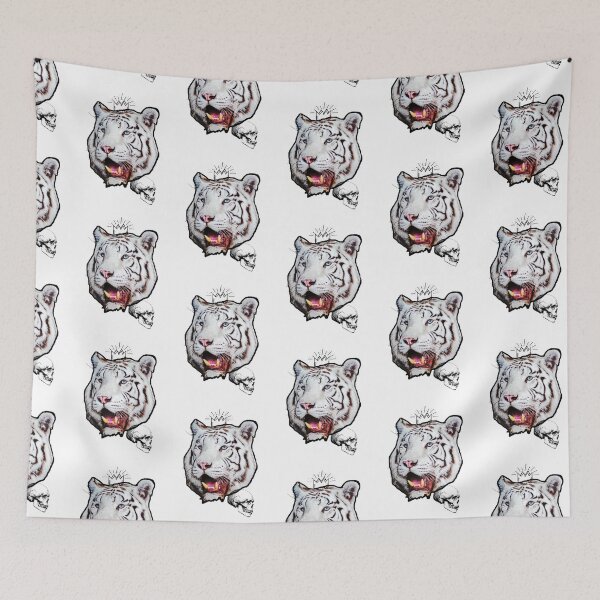 Item preview, White Tiger Pattern designed and sold by primawm.