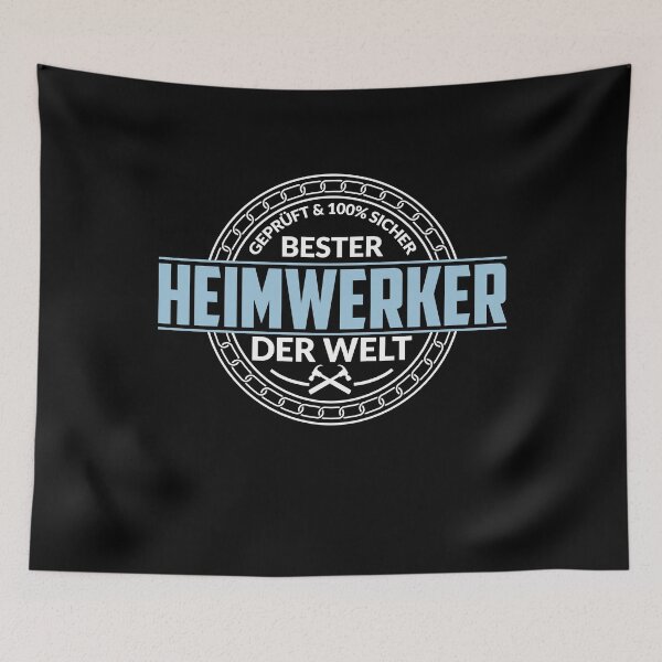 Item preview, GEPRUeFT BESTER HEIMWERKER DER WELT designed and sold by Spirit-Designs.