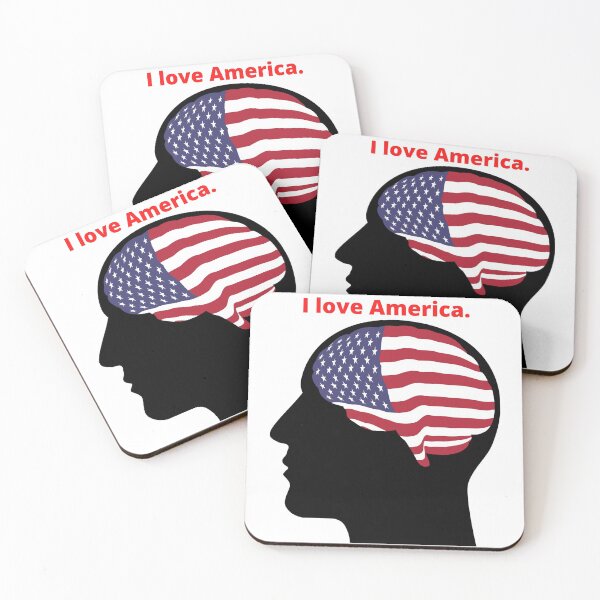 Item preview, I love America. Flag Day. Independence. designed and sold by Senior-Kuzmin.