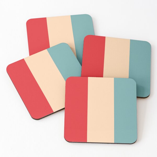Item preview, abstract retro stripes designed and sold by pauloneill-art.