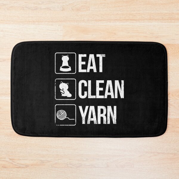 Item preview, Eat Clean Yarn designed and sold by Mercatus.