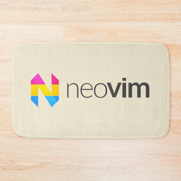 Item preview, Pansexual Pride Neovim Logo designed and sold by QuietMisdreavus's pride logos and silly stuff.
